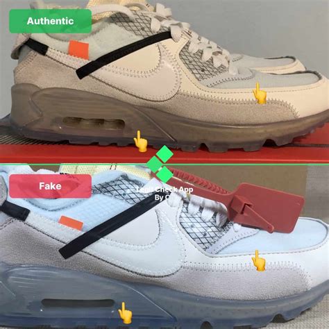 off white nike 90 fake|real vs fake 90.